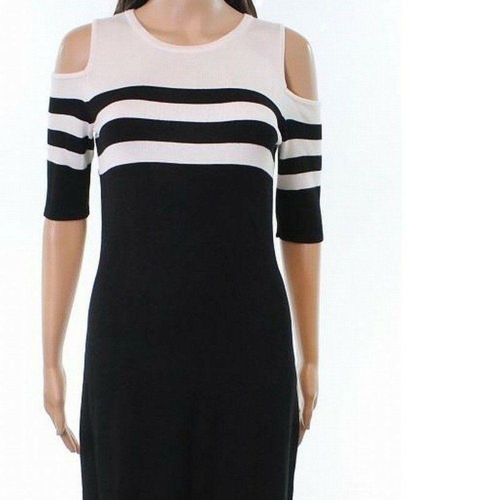 Context b&W New Medium M Cold-shoulder Sheath